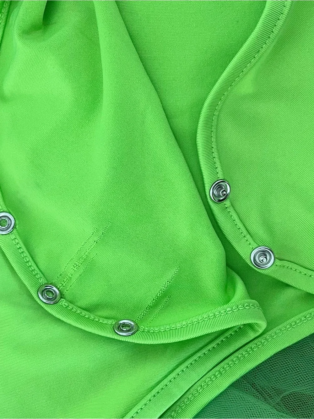 iloveplum Neon Green Tutu Dress for Kids